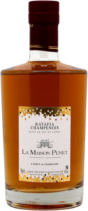 Ratafia Champenois 18° élevé en Fûts de Chêne